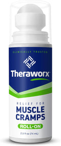 Theraworx Relief for Muscle Cramps Roll-On Fast-Acting Muscle Spasm, Leg by Theraworx