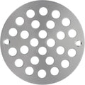 4 Inch Shower Drain Cover, Round Screw-in Floor Drain Cover, Easy-to-Install by Rixid