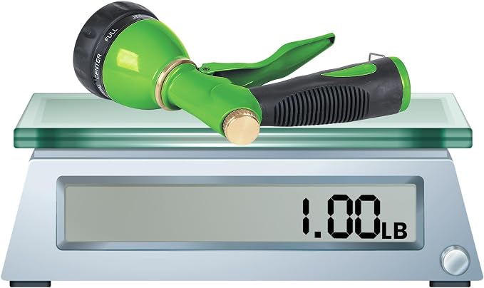 STYDDI Pro Ultra Heavy Duty Multi-Patterns Garden Hose Nozzle, All Metal Hose - Image 2