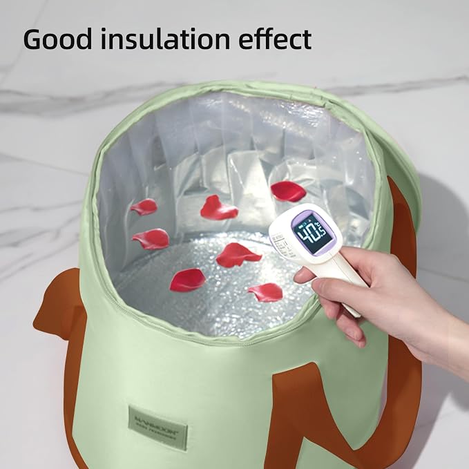 25L Collapsible Bucket Foot Bath Basin， Multifunctional Portable Foot Bath Tub - Image 4