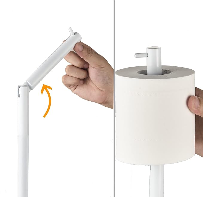 MARMOLUX ACC Free Standing Toilet Paper Holder Stand - Image 6