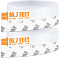 33.5 Ft Weather Stripping Seal Strip, Silicone Draft Stopper, Self Adhesive by Bruiefpap