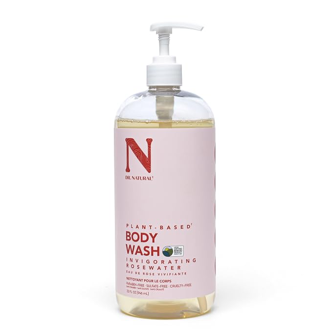 Dr. Natural Invigorating Rosewater Body Wash by DrNatural