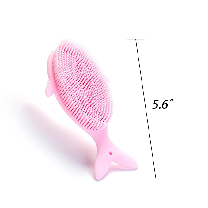 Premium Sensory Brush for Kids or Autism, Soft Silicone Body Scrubber, 2 in 1 - Image 6