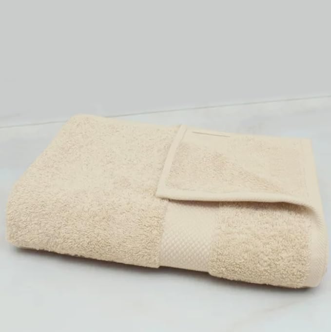 Delara 100% Organic Cotton Towels 650 GSM Plush Feather Touch Quick Dry Bath - Image 2