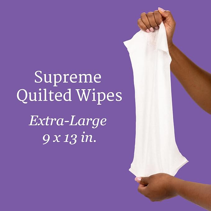 NorthShore Supreme Heavy-Duty Quilted Wipes, 9 x 13 in. - Image 7