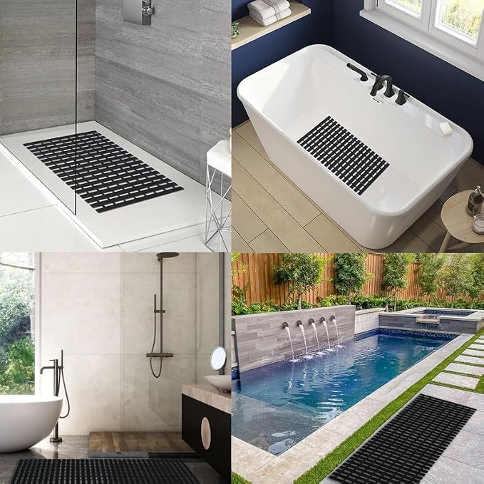 Bath Mat Non Slip Shower Mat Bathtub - Image 4