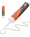 WELLUCK Almond Silicone Caulk, 100% Waterproof Caulking Silicone Sealant by WELLUCK