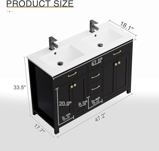 LUCKWIND 48" Bathroom Vanity - Image 2