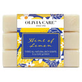 Olivia Care Lemon Bar Soap 3 Pack Natural, Organic by OLIVIACARE