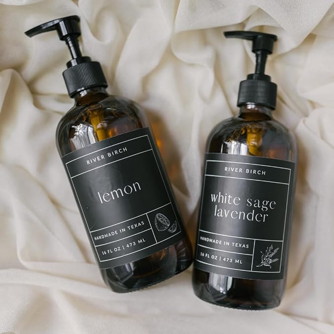 River Birch White Sage Lavender Scented Natural Hand Soap -Handmade Soap - Image 7