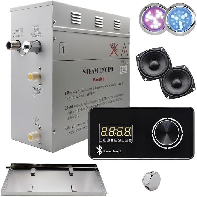 Superior Encore Plus 6 kW Steam Shower Generator Kit by SteamPlanet
