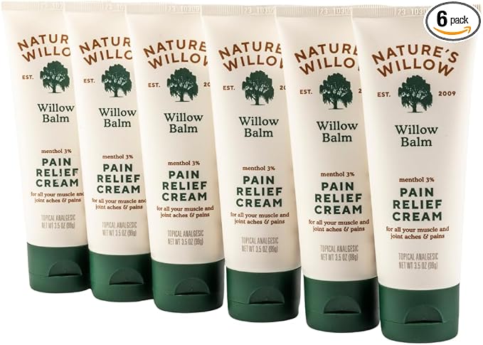 Nature's Willow Willow Balm Natural Pain Relief Cream by NaturesWillow