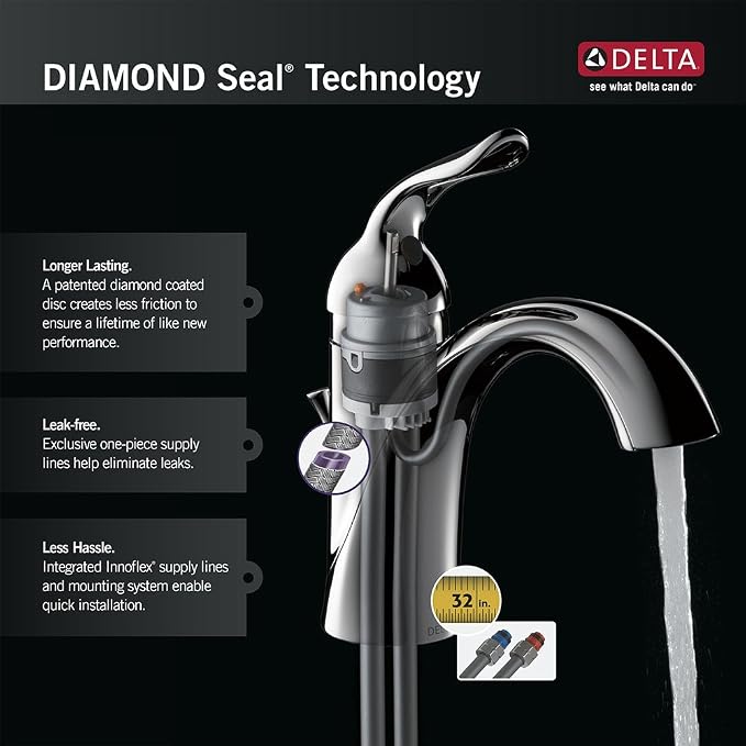Delta Faucet Lahara Roman Tub Faucet Set - Image 4