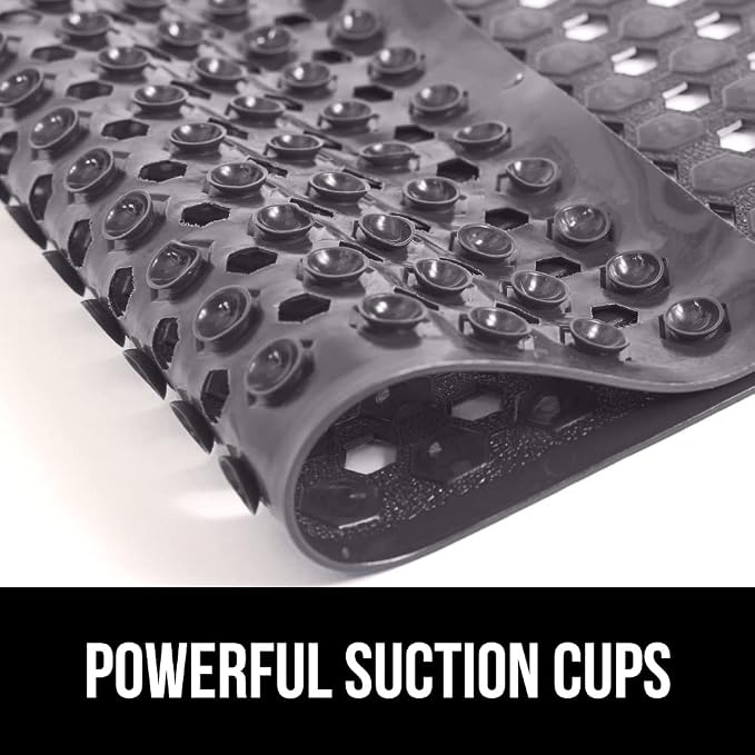 GORILLA GRIP Patented Bath Tub Shower Mat, Machine Washable Bathtub Floor Liner - Image 3