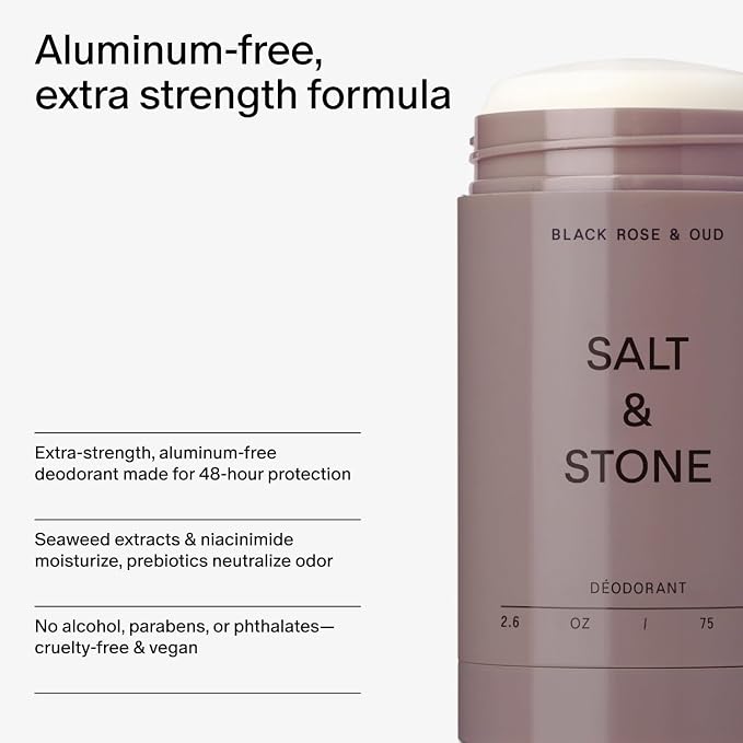 Salt & Stone Signature Scent Duo Set | 48 Hour Aluminum-Free Deodorant & - Image 6