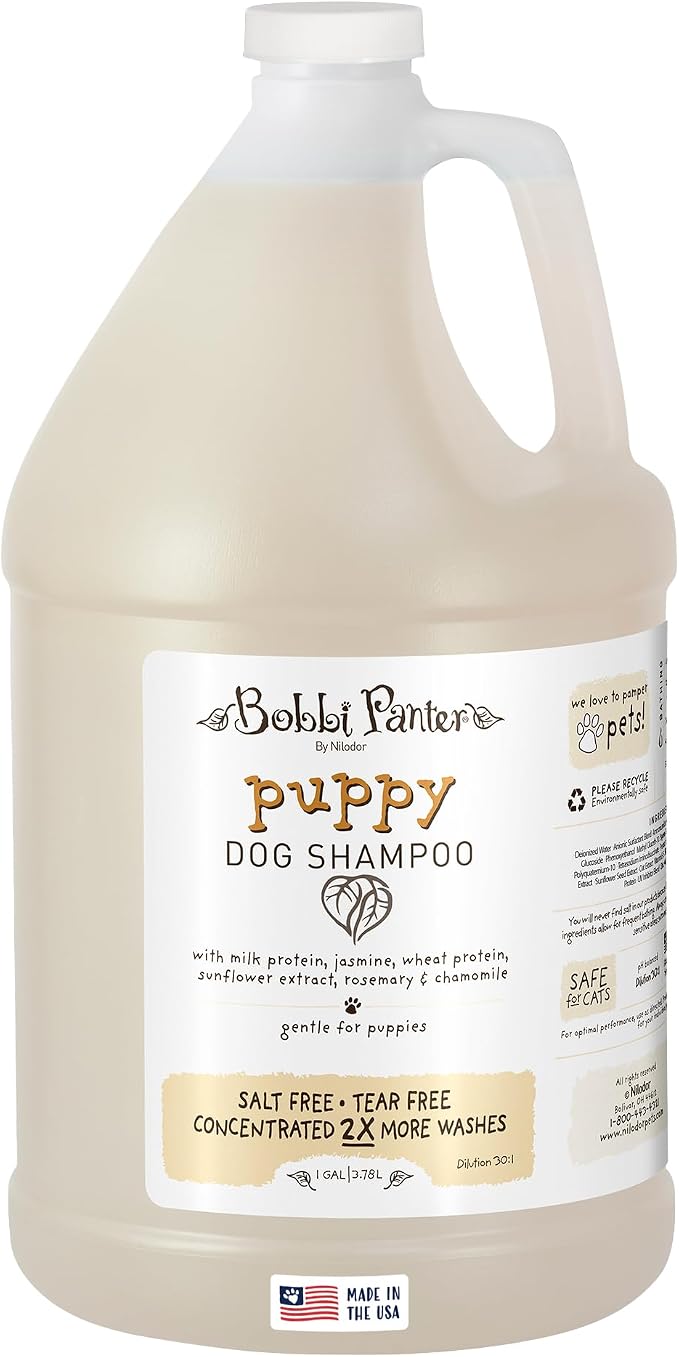 Bobbi Panter Puppy Dog Shampoo, Milk & Honey Fragrance, Nourishing & Gentle by Arkwright