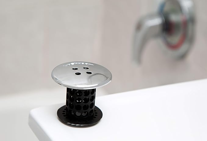 TubShroom Tub Drain Hair Catcher, Fits 1.5” 1.75” Bathtub Shower Drains - Image 7