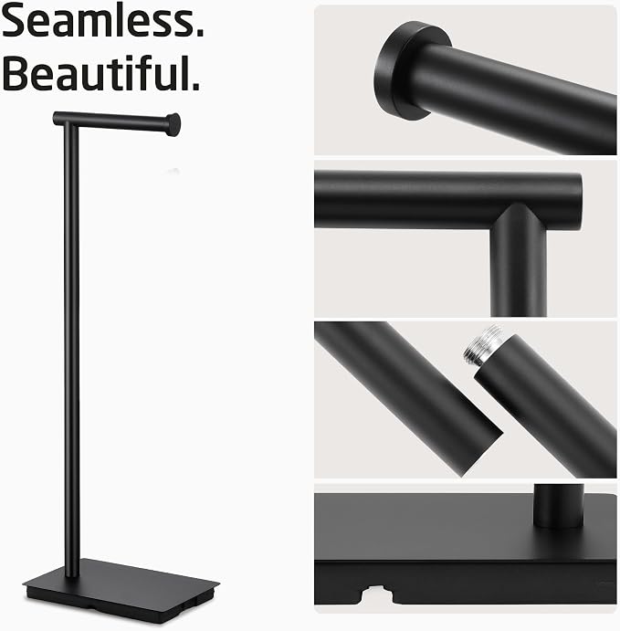 KES Toilet Paper Holder Stand 26.2 Inch Toilet Tissue Holder - Image 3