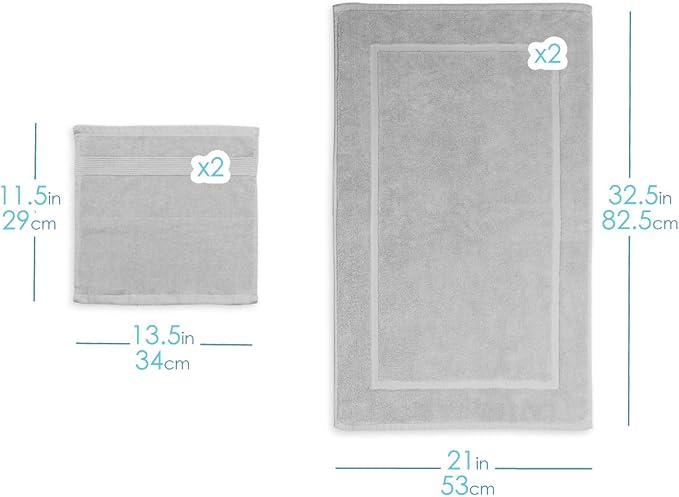 Hearth & Harbor Bath Mat Towels - Image 7