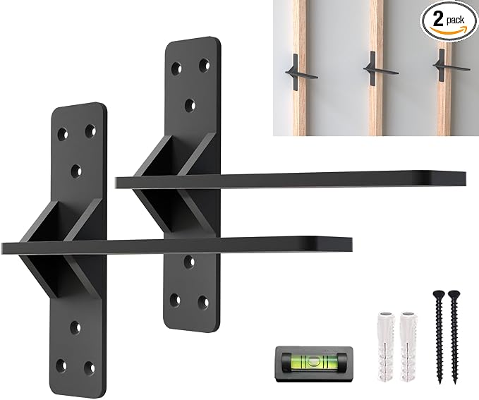 12 inch Floating Countertop Support Brackets by Balin Designs, Free hanging by BalinDesigns