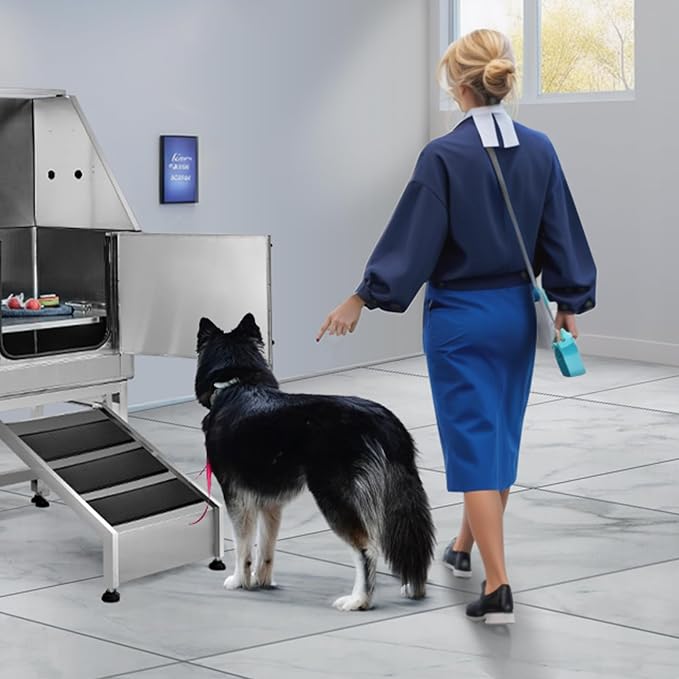 VEVOR Dog Grooming Tub, 304 Stainless Steel Pet Grooming Tub Rated 661LBS Load - Image 2