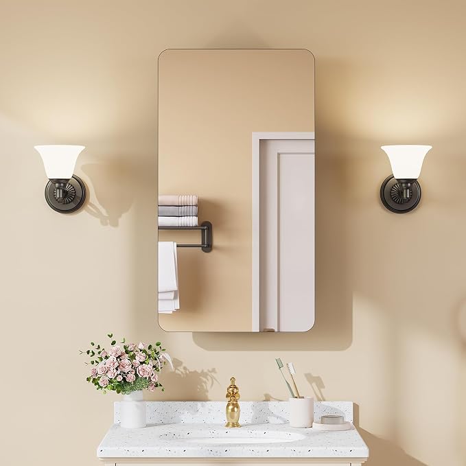 Rresyet 20×36 Bathroom Mirror Cabinet - Image 2