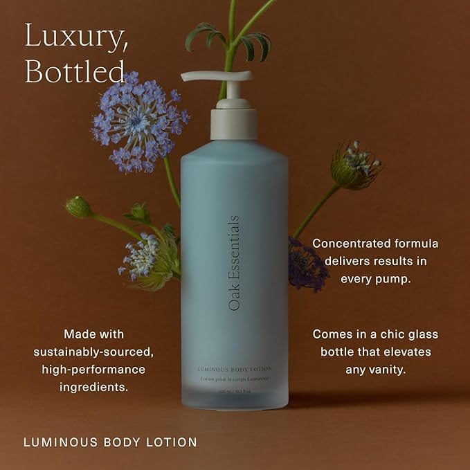 Oak Essentials Luminous Body Lotion | Hydrating Blue Tansy Body Lotion - Image 4