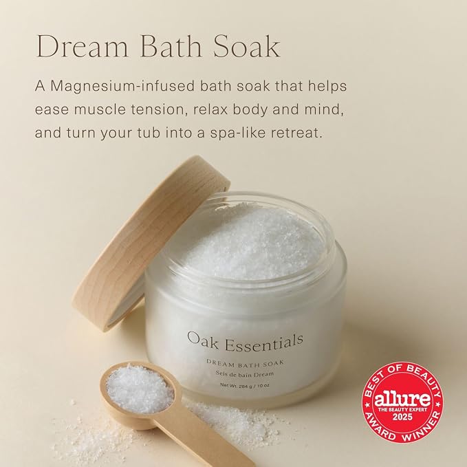 Oak Essentials Dream Bath Soak | Magnesium & European Sea Salt - Image 2