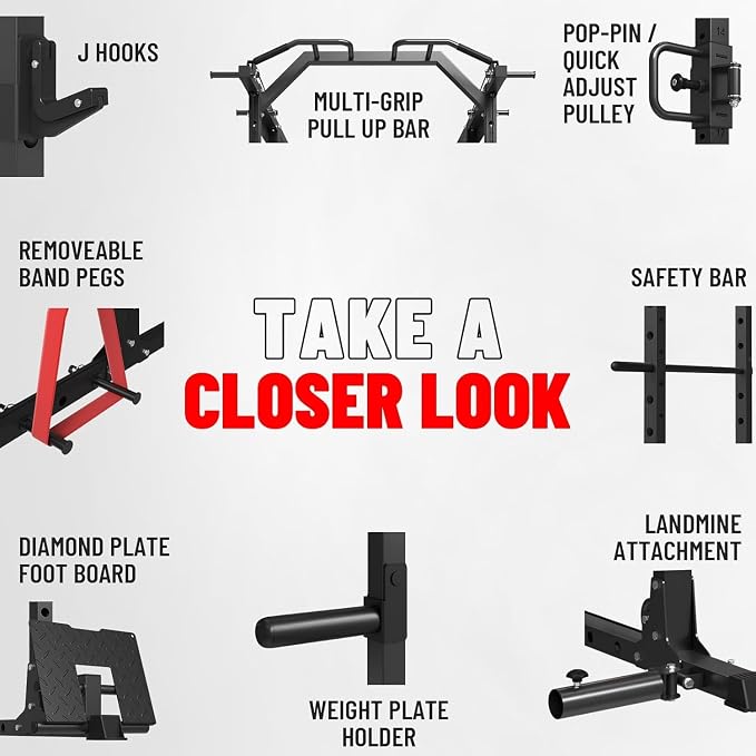Mikolo Power Cage, Power Rack - Image 6