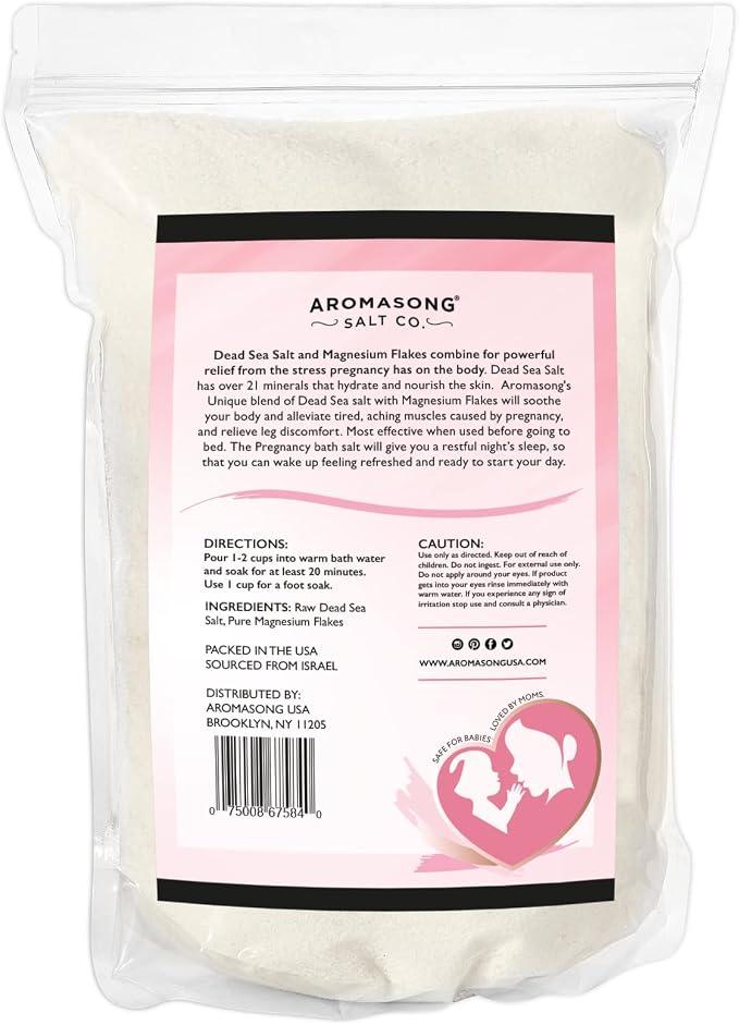 Aromasong Dead Sea Pregnancy Bath Soak 5 LB - Image 8