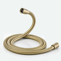 Gold Shower Hose Extra Long 69 Inches 304 Stainless Steel Handheld Shower Head by JASYA