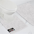 GORILLA GRIP Bathroom Rug Sets, Soft Chenille 2 Piece Area Rugs Set, Toilet by GorillaGrip