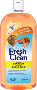 PetAg Fresh ’n Clean Scented Shampoo, Classic Fresh Scent - 32 oz - Moisturizes by PetAg