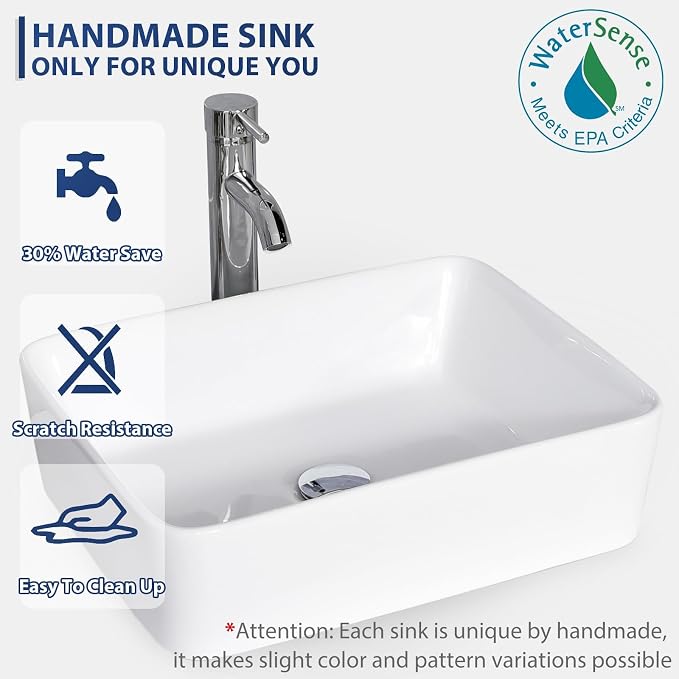 eclife 48" Modern Bathroom Vanity Sink Combo Freestanding Cabinet - Image 4