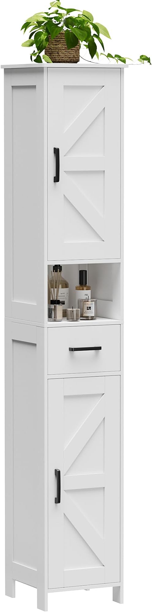 Homhedy 67" H Tall Bathroom Storage Cabinet - Image 8