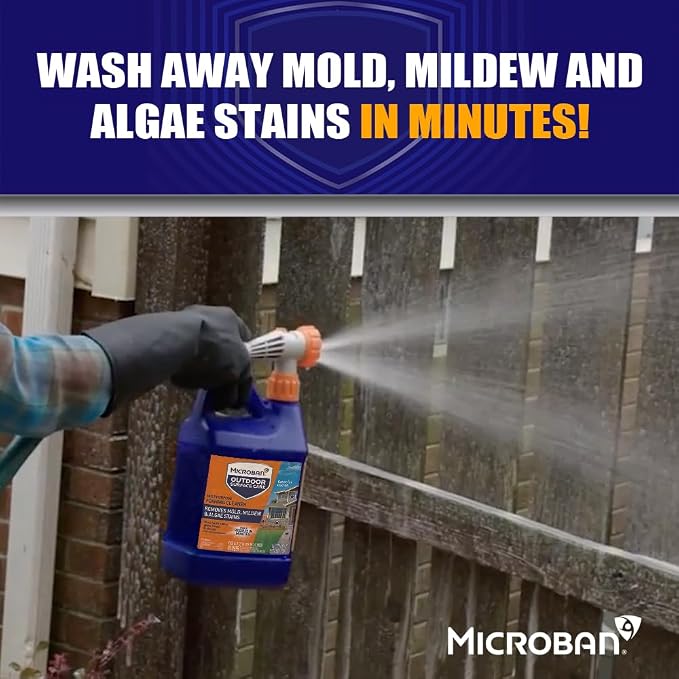 MICROBAN Outdoor Surface Care Multi-Purpose Foaming Cleaner - Image 2