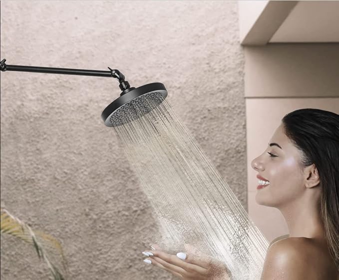 SparkPod 11" Solid Brass Shower Head Extension Arm - Image 4