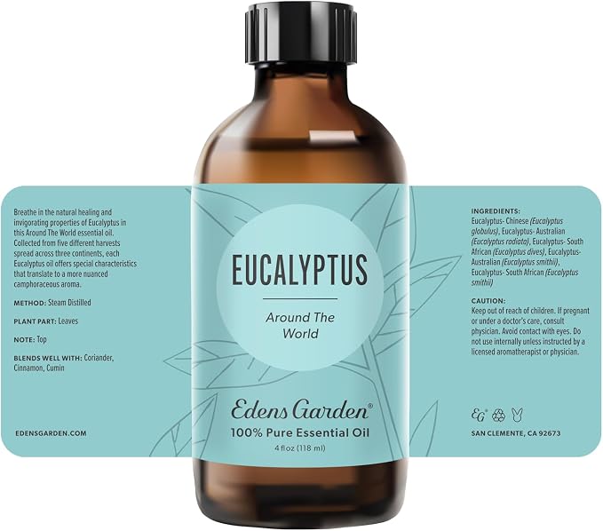 Edens Garden Eucalyptus Around The World Essential Oil- 100% Pure Premium Grade - Image 9