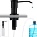 CREA Kitchen Soap Dispenser Countertop Soap Dispenserfor Kitchen Sink Black by CREA
