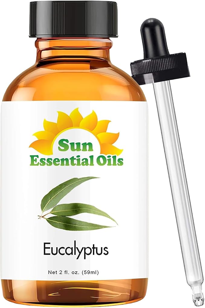 Sun Essentials Oils - 2 oz Eucalyptus Essential Oil by SunEssentialOils