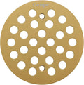 Round 4.25 Inch Screw-in Shower Drainer Cover Replacement 304 Stainless Steel by Genpe