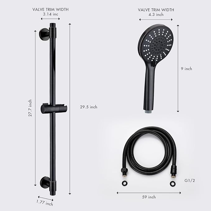Adjustable Shower Slide Bar - Image 6