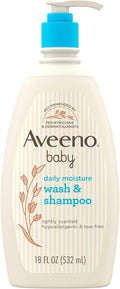 Aveeno Baby Daily Moisture Gentle Body Wash & Shampoo by AveenoBaby