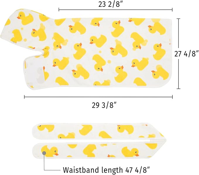 HDE Dog Bathrobe Super Absorbent Quick Drying Puppy Towel Wrap Coat Adjustable - Image 2