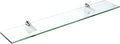 Spancraft Glass F-10x27-Chrome Falcon Glass Shelf by Spancraft
