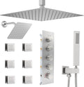 Thermostatic Shower System Dual Shower Heads by NPYSVSSS