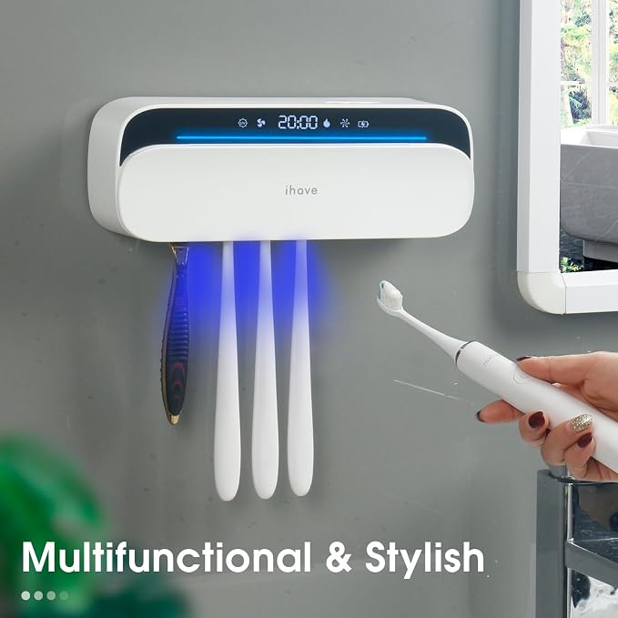 iHave Toothbrush Sanitizer and Holder, UV Toothbrush Holders - Image 9