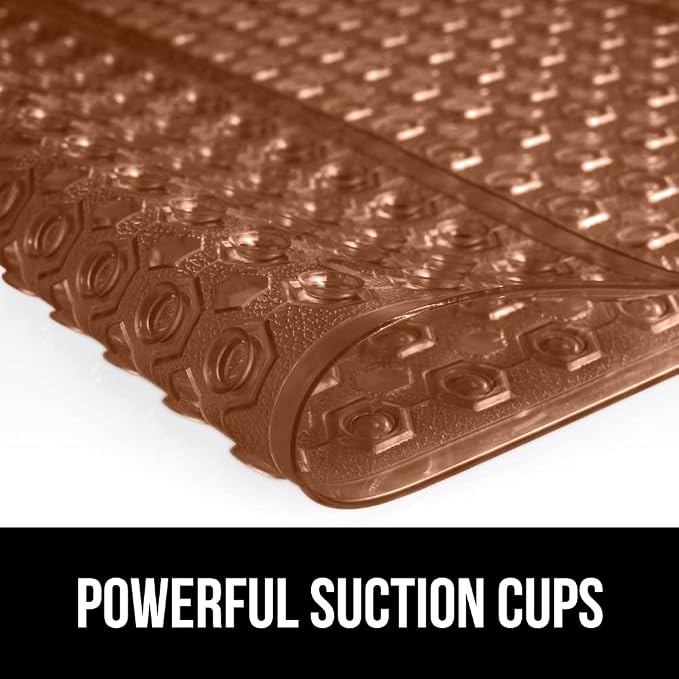 GORILLA GRIP Patented Bath Tub Shower Mat, Machine Washable Bathtub Floor Liner - Image 3