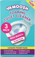 Vamoosh 6-in-1 Foaming Toilet Bowl Cleaner | Self-Activating Foam Technology | by Vamoosh